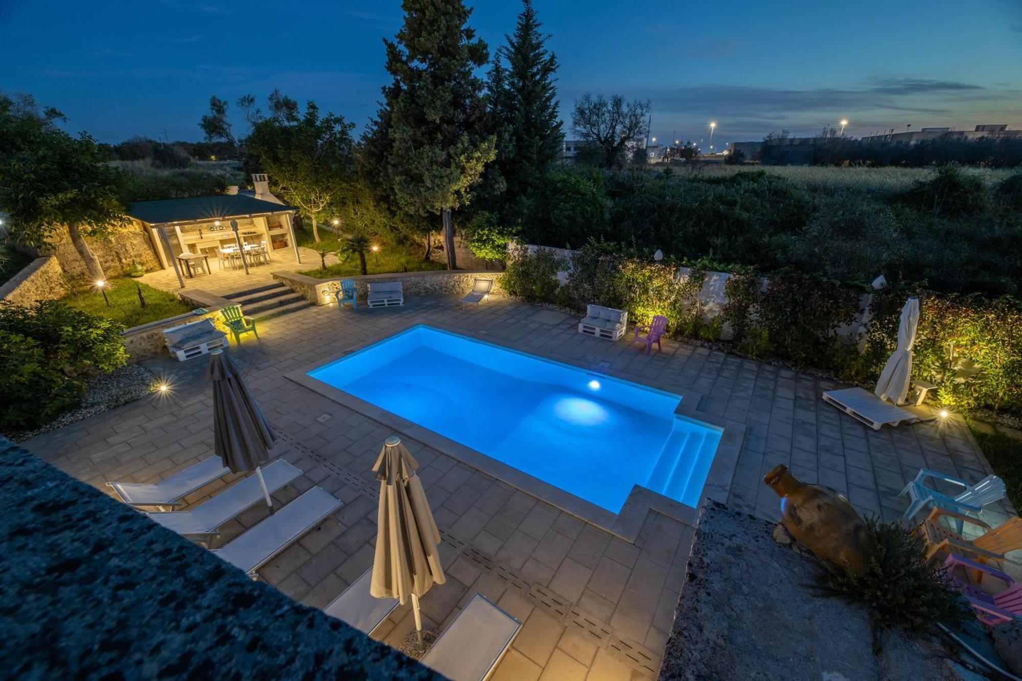 Villa Enea Poggiardo Luaran gambar
